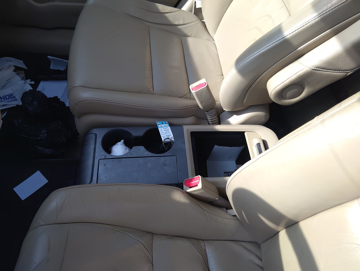 2007-2011 Honda Cr-V Center Floor Console Fits Fits 2007 2008 2009 2010 2011 OEM Used Auto Parts - Oemusedautoparts1.com