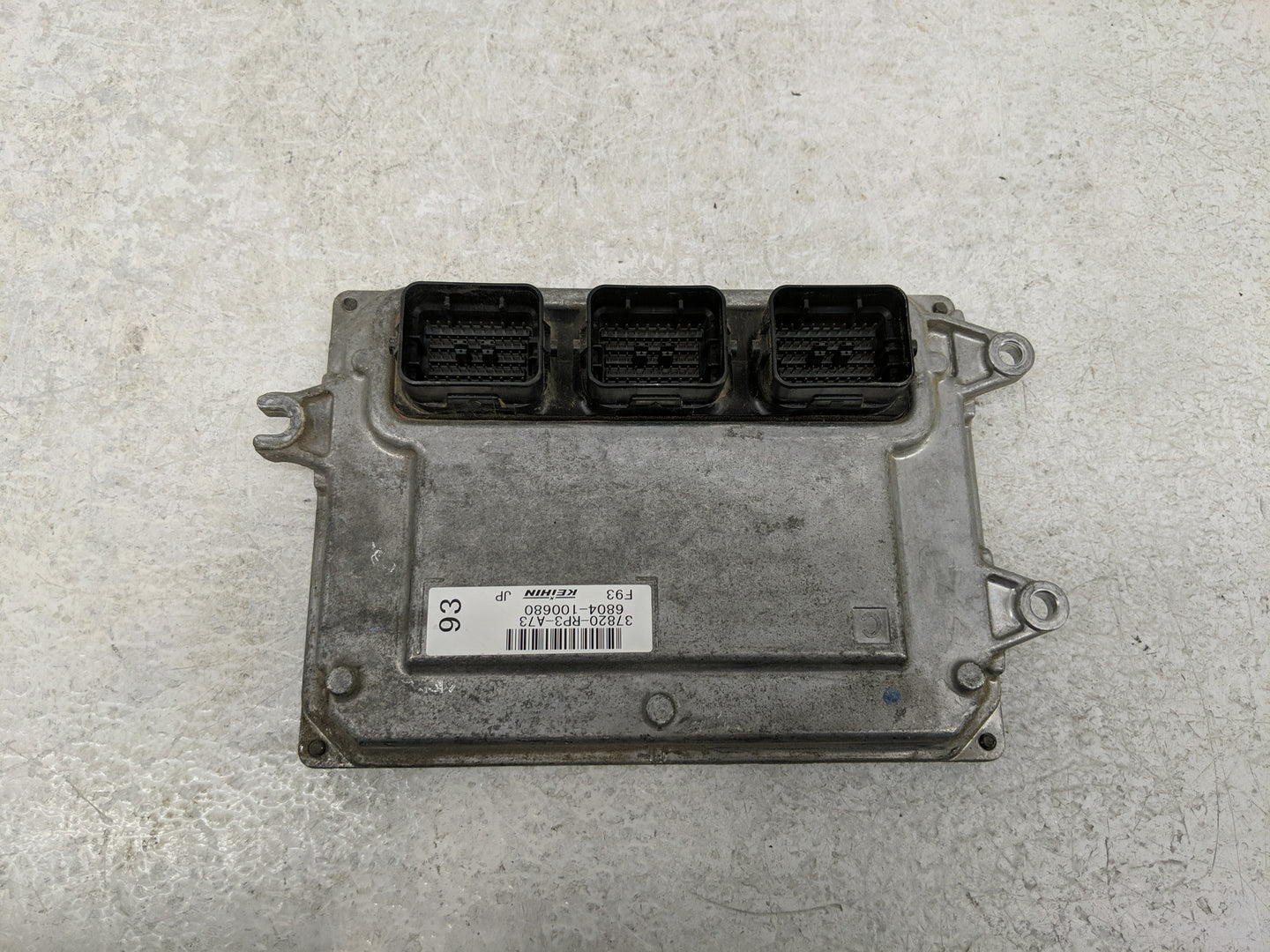 2009 Honda Fit PCM Engine Control Computer ECU ECM PCU OEM P/N:6804-100680 37820-RP3-A73 Fits OEM Used Auto Parts - Oemuseda