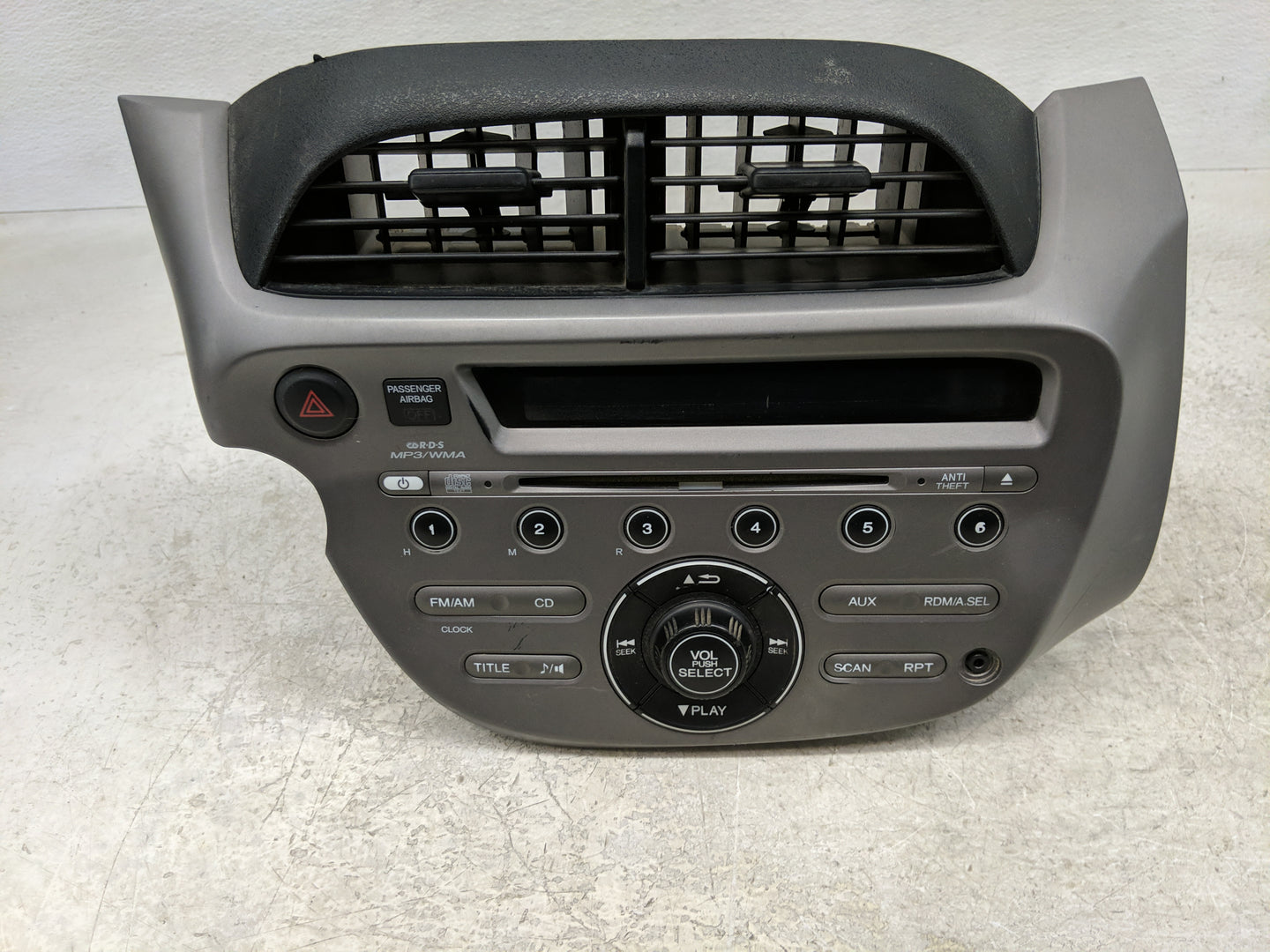 2009-2013 Honda Fit Radio AM FM Cd Player Receiver Replacement P/N:39100-TK6-A011-M1 Fits Fits 2009 2010 2011 2012 2013 OEM 