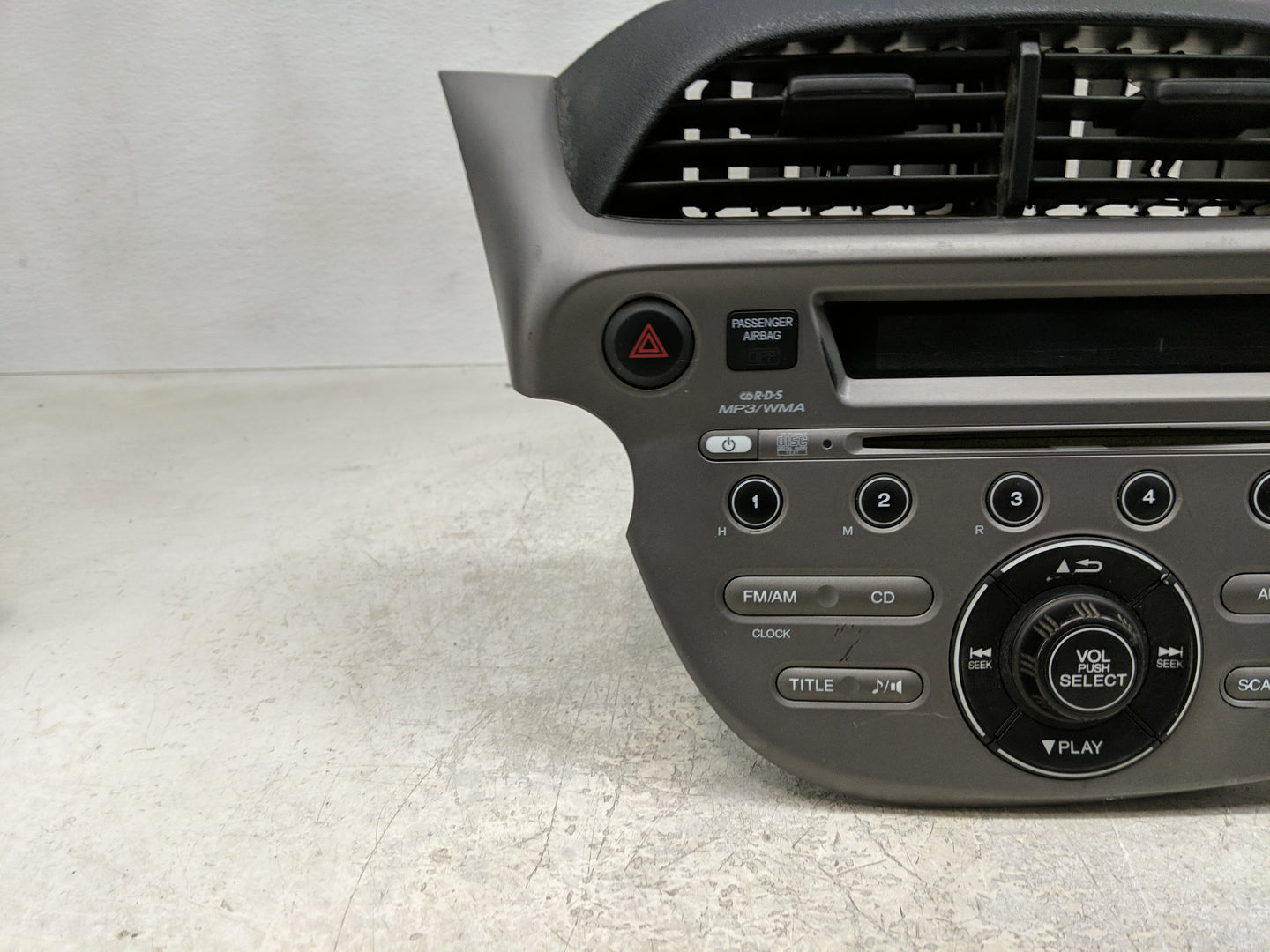 2009-2013 Honda Fit Radio AM FM Cd Player Receiver Replacement P/N:39100-TK6-A011-M1 Fits Fits 2009 2010 2011 2012 2013 OEM 