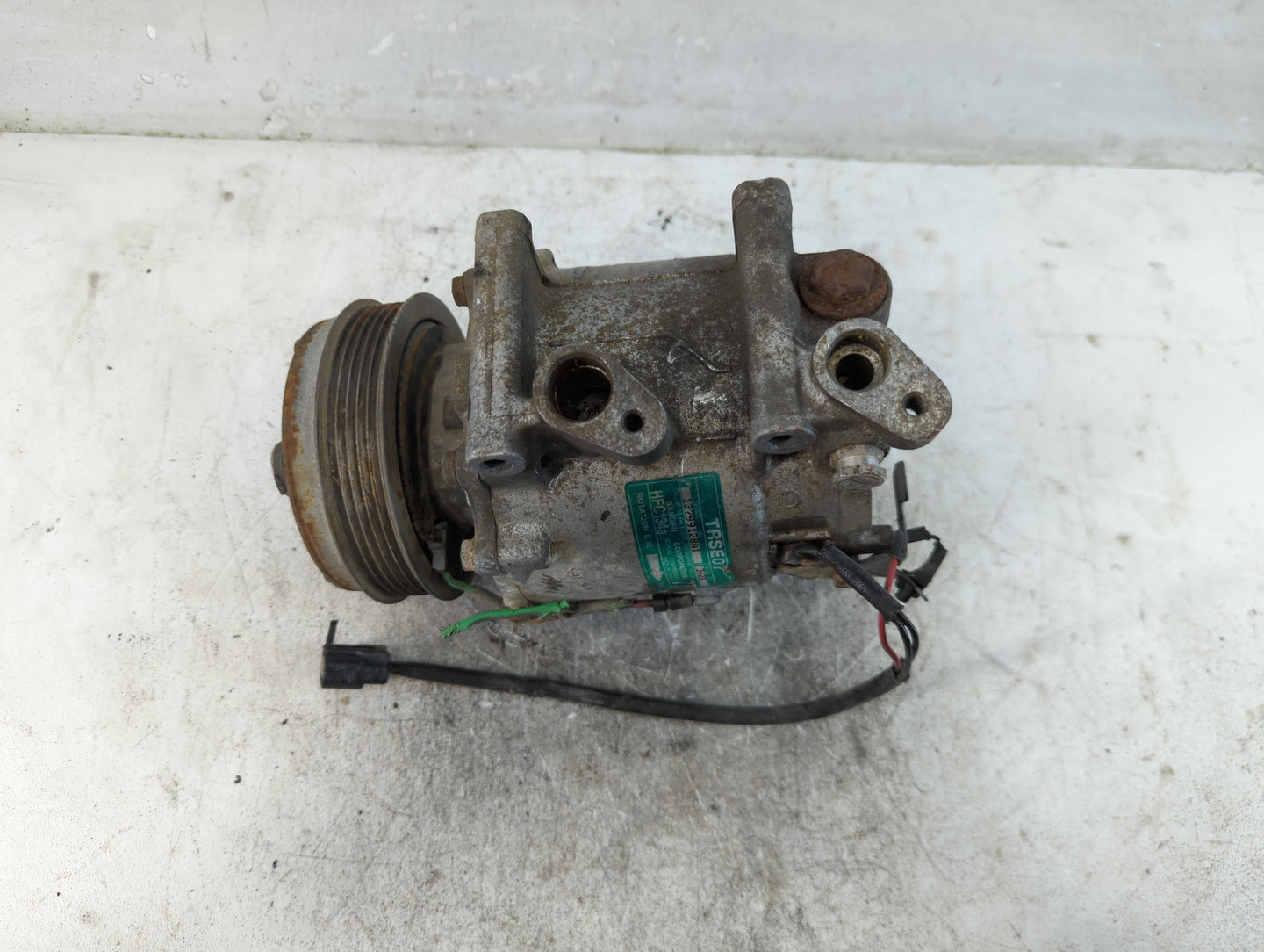 2009-2010 Honda Fit Air Conditioning A/c Ac Compressor Oem - Oemusedautoparts1.com