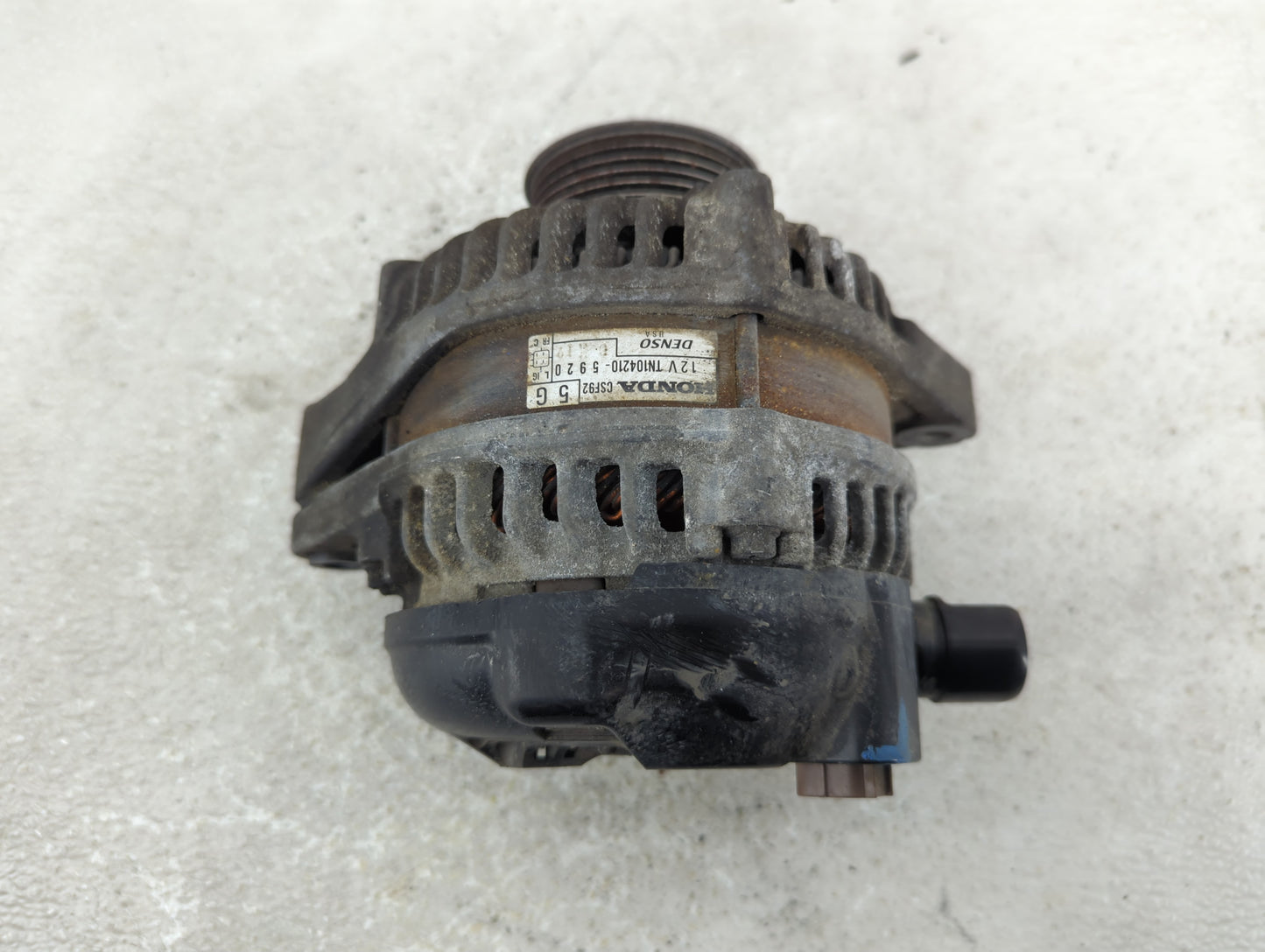 2008-2010 Honda Odyssey Alternator Replacement Generator Charging Assembly Engine OEM P/N:TN104210-5920 Fits OEM Used Auto P