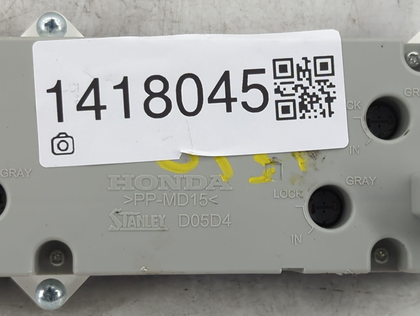 2005-2010 Honda Odyssey Climate Control Module Temperature AC/Heater Replacement Fits Fits 2005 2006 2007 2008 2009 2010 OEM