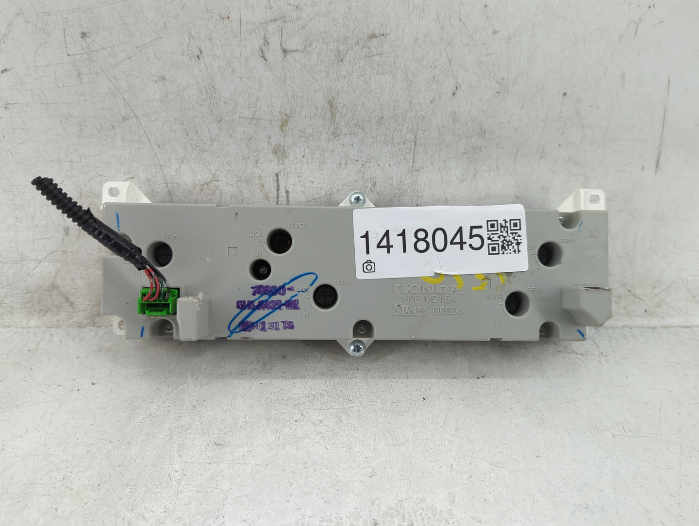 2005-2010 Honda Odyssey Climate Control Module Temperature AC/Heater Replacement Fits Fits 2005 2006 2007 2008 2009 2010 OEM