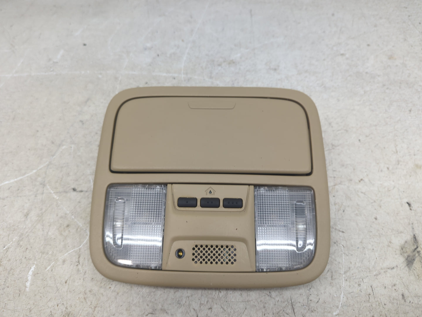 2005-2010 Honda Odyssey Overhead Roof Console Tan - Oemusedautoparts1.com