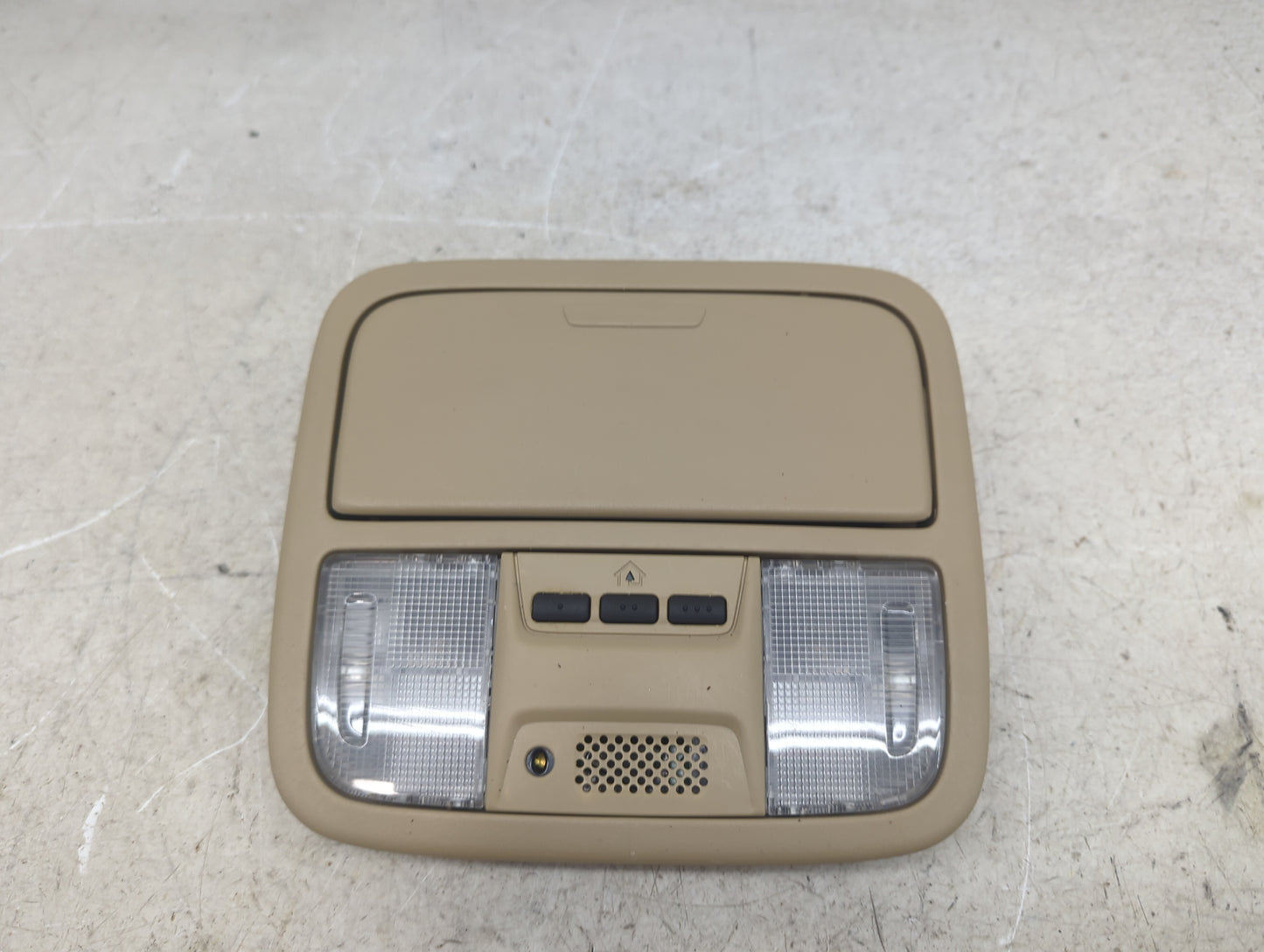 2005-2010 Honda Odyssey Overhead Roof Console Tan - Oemusedautoparts1.com