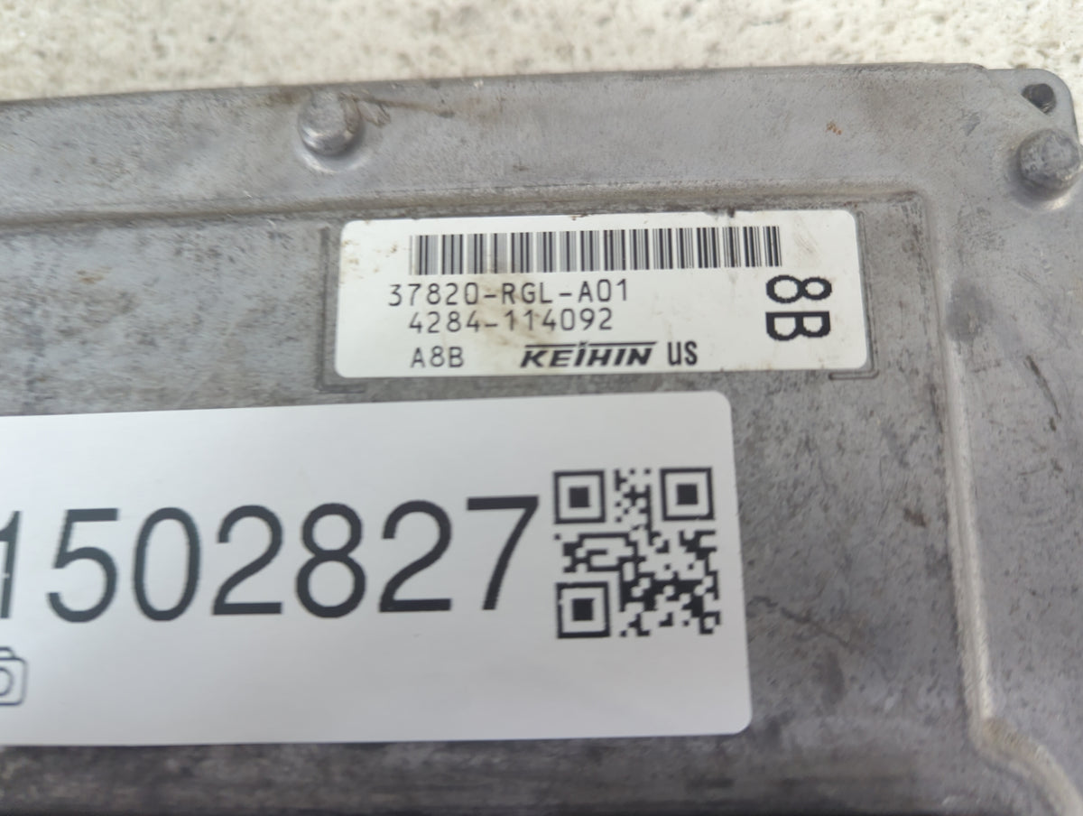 2009-2010 Honda Odyssey PCM Engine Control Computer ECU ECM PCU OEM P/N:37820-RGL-A01 Fits Fits 2009 2010 OEM Used Auto Part