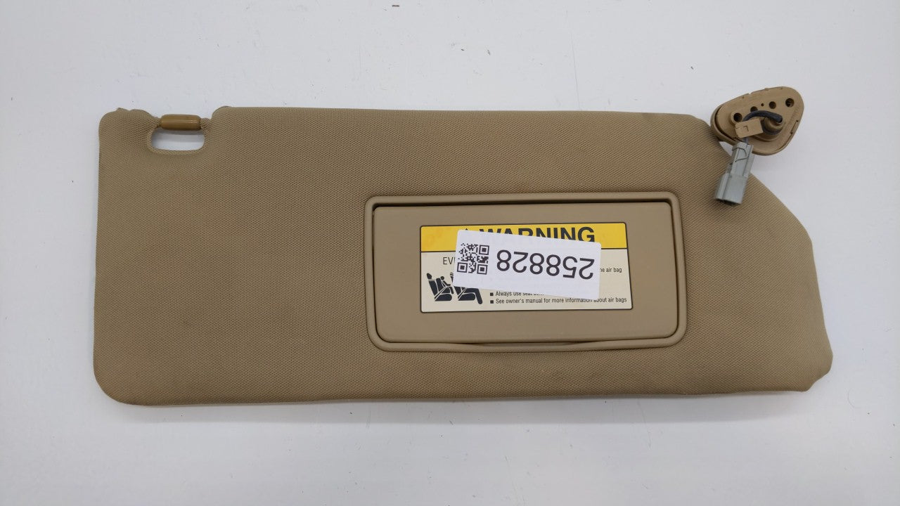 2006-2010 Honda Odyssey Sun Visor Shade Replacement Passenger Right Mirror Fits Fits 2006 2007 2008 2009 2010 OEM Used Auto 