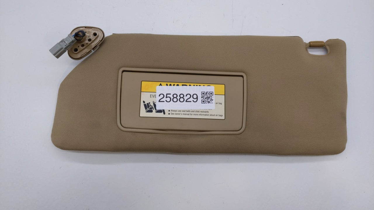 2006-2010 Honda Odyssey Sun Visor Shade Replacement Driver Left Mirror Fits Fits 2006 2007 2008 2009 2010 OEM Used Auto Part