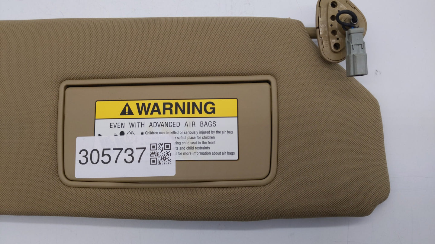 2006-2010 Honda Odyssey Sun Visor Shade Replacement Passenger Right Mirror Fits Fits 2006 2007 2008 2009 2010 OEM Used Auto 