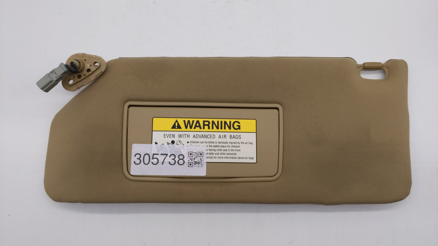 2006-2010 Honda Odyssey Sun Visor Shade Replacement Driver Left Mirror Fits Fits 2006 2007 2008 2009 2010 OEM Used Auto Part