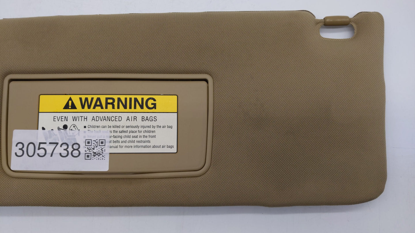 2006-2010 Honda Odyssey Sun Visor Shade Replacement Driver Left Mirror Fits Fits 2006 2007 2008 2009 2010 OEM Used Auto Part