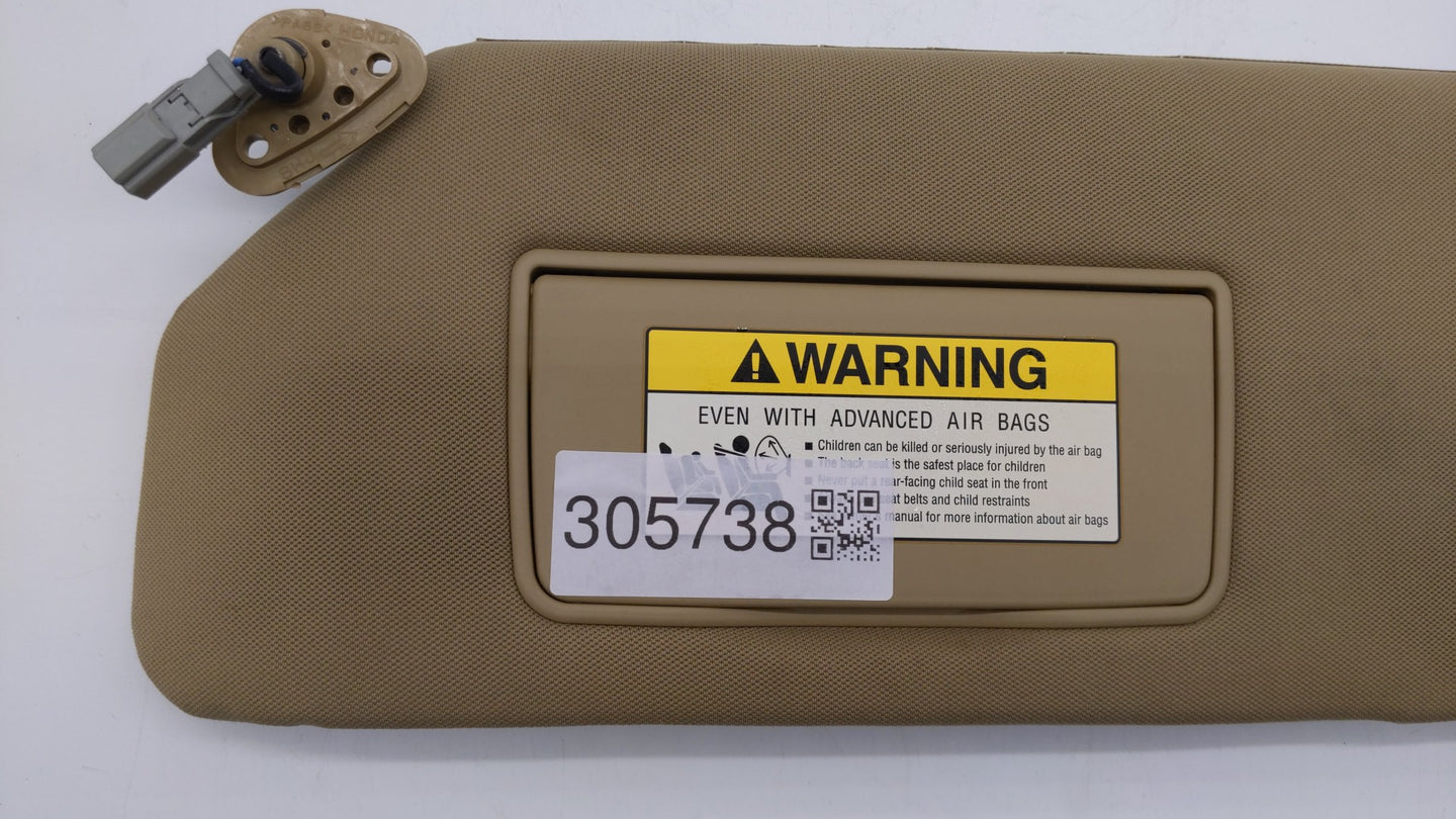 2006-2010 Honda Odyssey Sun Visor Shade Replacement Driver Left Mirror Fits Fits 2006 2007 2008 2009 2010 OEM Used Auto Part