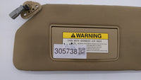 2006-2010 Honda Odyssey Sun Visor Shade Replacement Driver Left Mirror Fits Fits 2006 2007 2008 2009 2010 OEM Used Auto Part