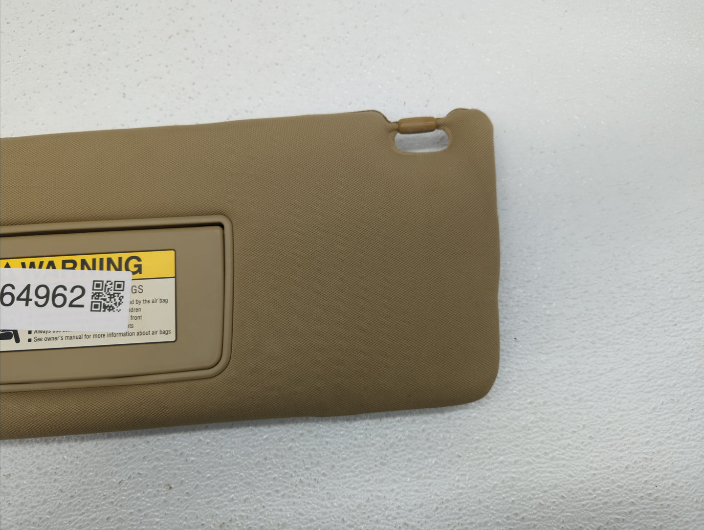 2006-2010 Honda Odyssey Sun Visor Shade Replacement Driver Left Mirror Fits Fits 2006 2007 2008 2009 2010 OEM Used Auto Part