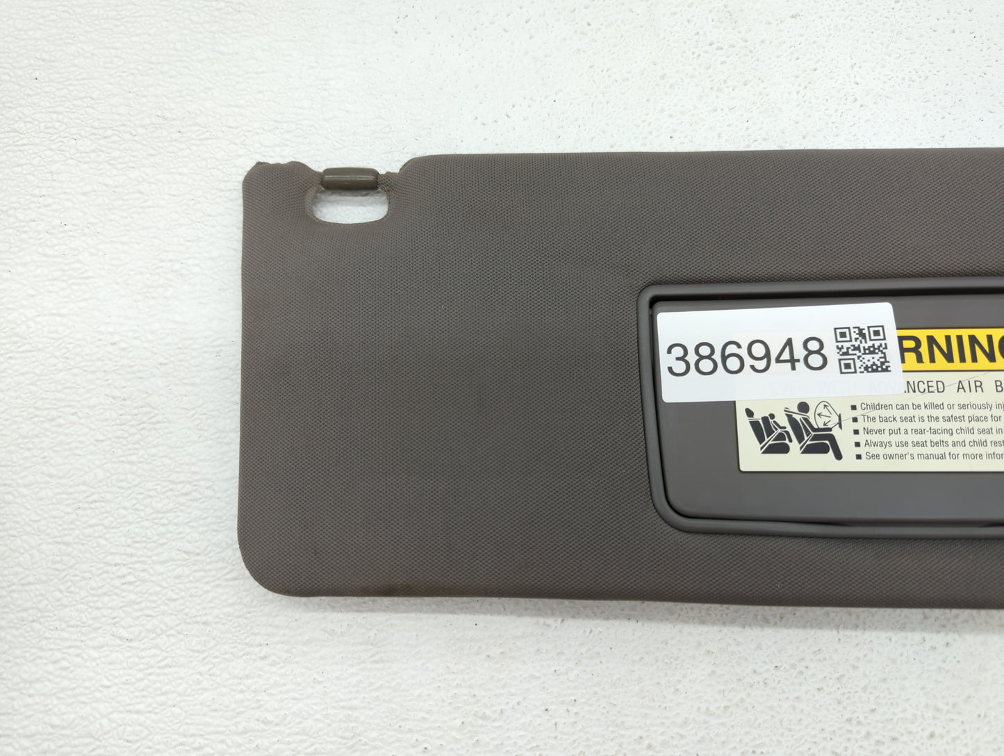 2006-2010 Honda Odyssey Sun Visor Shade Replacement Passenger Right Mirror Fits Fits 2006 2007 2008 2009 2010 OEM Used Auto 