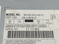 2005-2010 Honda Odyssey Radio AM FM Cd Player Receiver Replacement P/N:39100-SHJ-A910 Fits Fits 2005 2006 2007 2008 2009 201