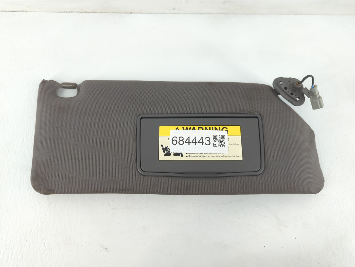 2006-2010 Honda Odyssey Sun Visor Shade Replacement Passenger Right Mirror Fits Fits 2006 2007 2008 2009 2010 OEM Used Auto 