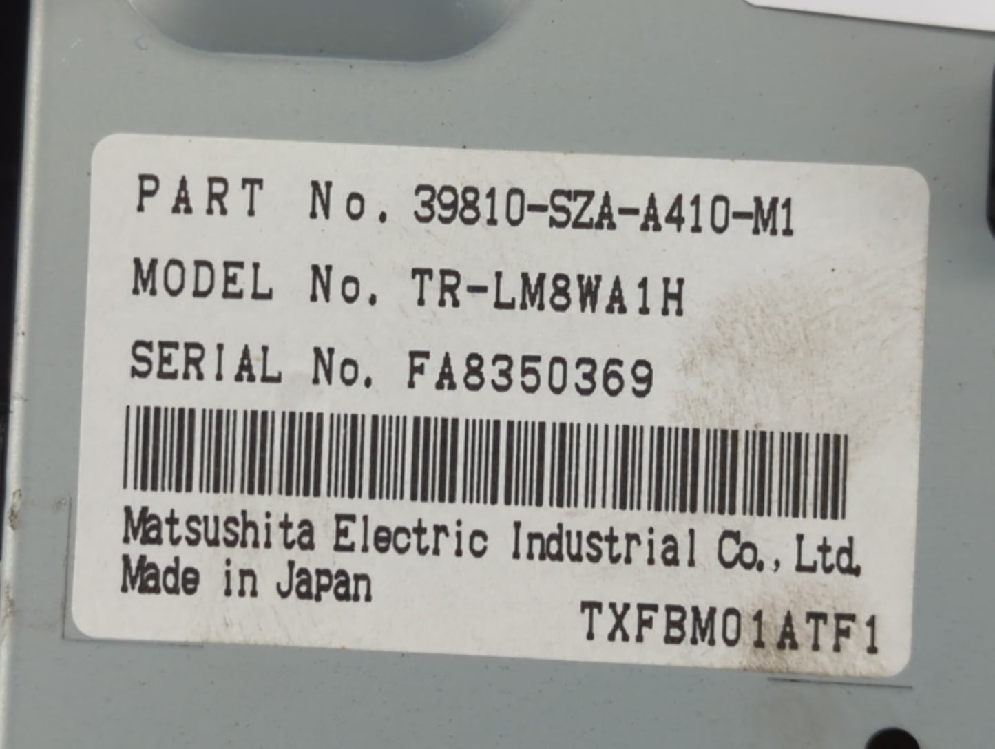 2009 Honda Pilot Instrument Cluster Speedometer Gauges P/N:39810-SZA-A410-M1 Fits OEM Used Auto Parts - Oemusedautoparts1.co