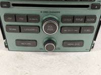 2009-2011 Honda Pilot Radio AM FM Cd Player Receiver Replacement P/N:39100-SZA-A400 Fits Fits 2009 2010 2011 OEM Used Auto P