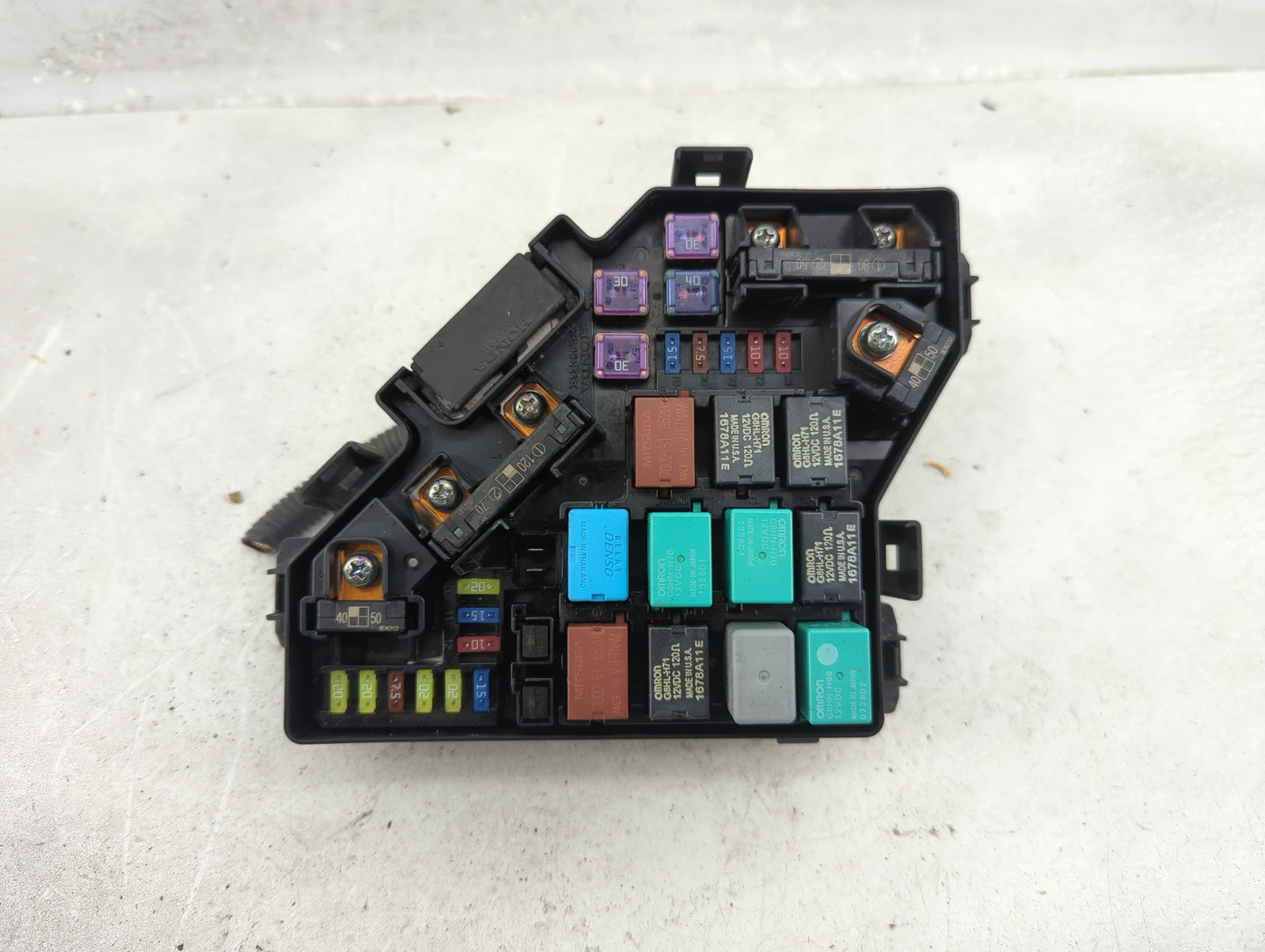 2009-2011 Honda Pilot Fusebox Fuse Box Panel Relay Module Fits Fits 2009 2010 2011 OEM Used Auto Parts - Oemusedautoparts1.c