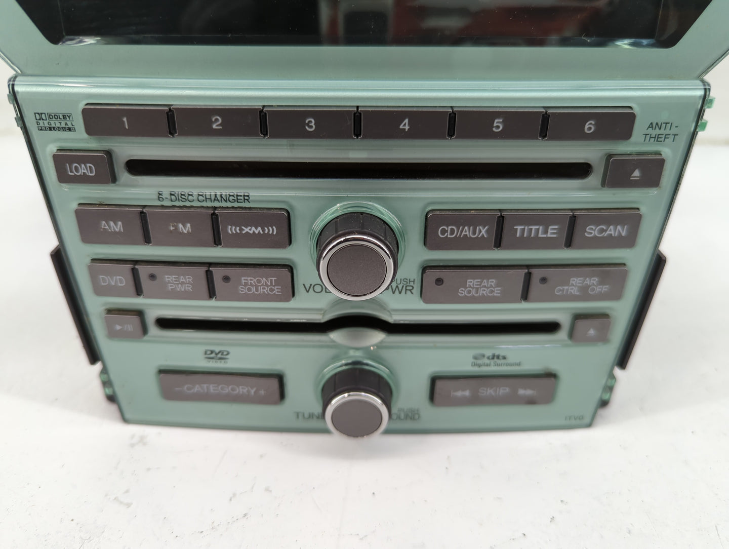 2009-2010 Honda Pilot Radio AM FM Cd Player Receiver Replacement P/N:39100-SZA-A800 CQ-EH8714Z Fits Fits 2009 2010 OEM Used 