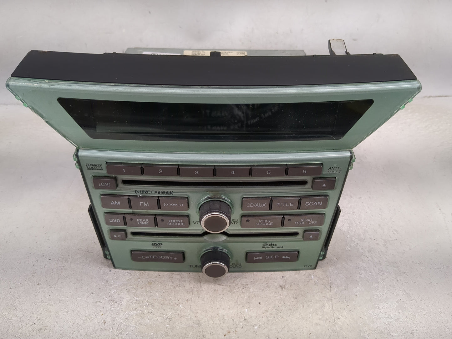 2009-2010 Honda Pilot Radio AM FM Cd Player Receiver Replacement P/N:39100-SZA-A800 CQ-EH8714Z Fits Fits 2009 2010 OEM Used 