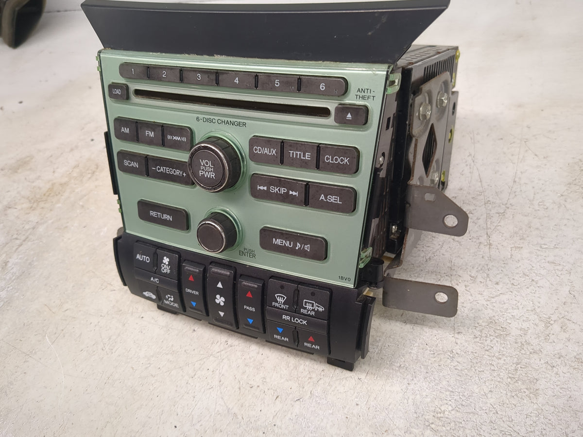 2009 Honda Pilot Climate Control Module Temperature AC/Heater Replacement Fits OEM Used Auto Parts - Oemusedautoparts1.com