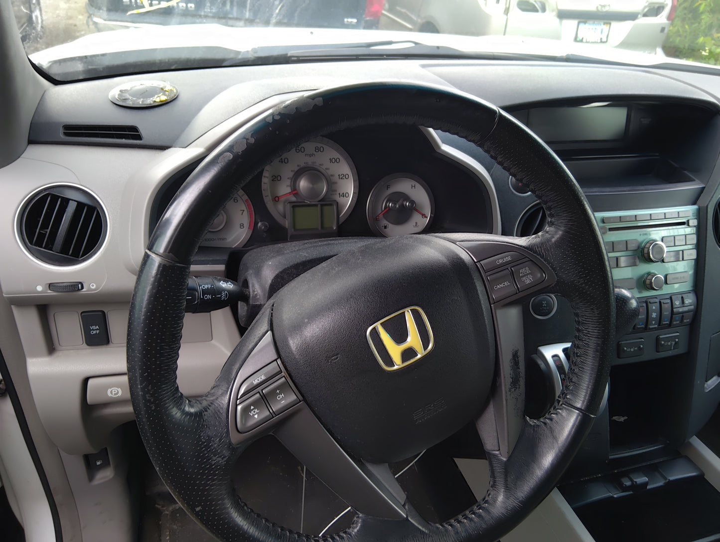 2009-2015 Honda Pilot Instrument Cluster Speedometer Gauges Miles:236K Fits Fits 2009 2010 2011 2012 2013 2014 2015 OEM Used