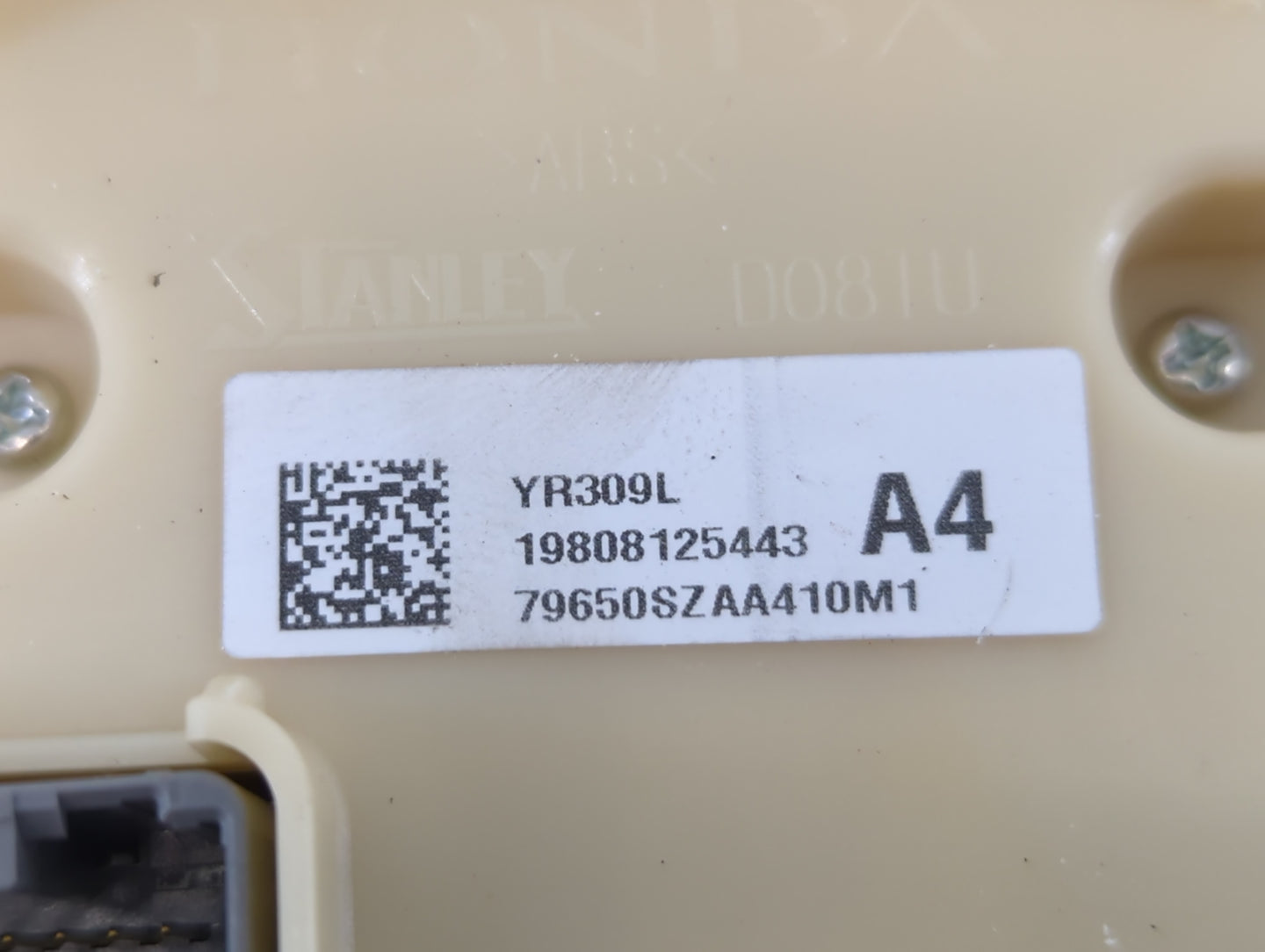 2009-2015 Honda Pilot Climate Control Module Temperature AC/Heater Replacement P/N:19808125443 YR300L Fits OEM Used Auto Par