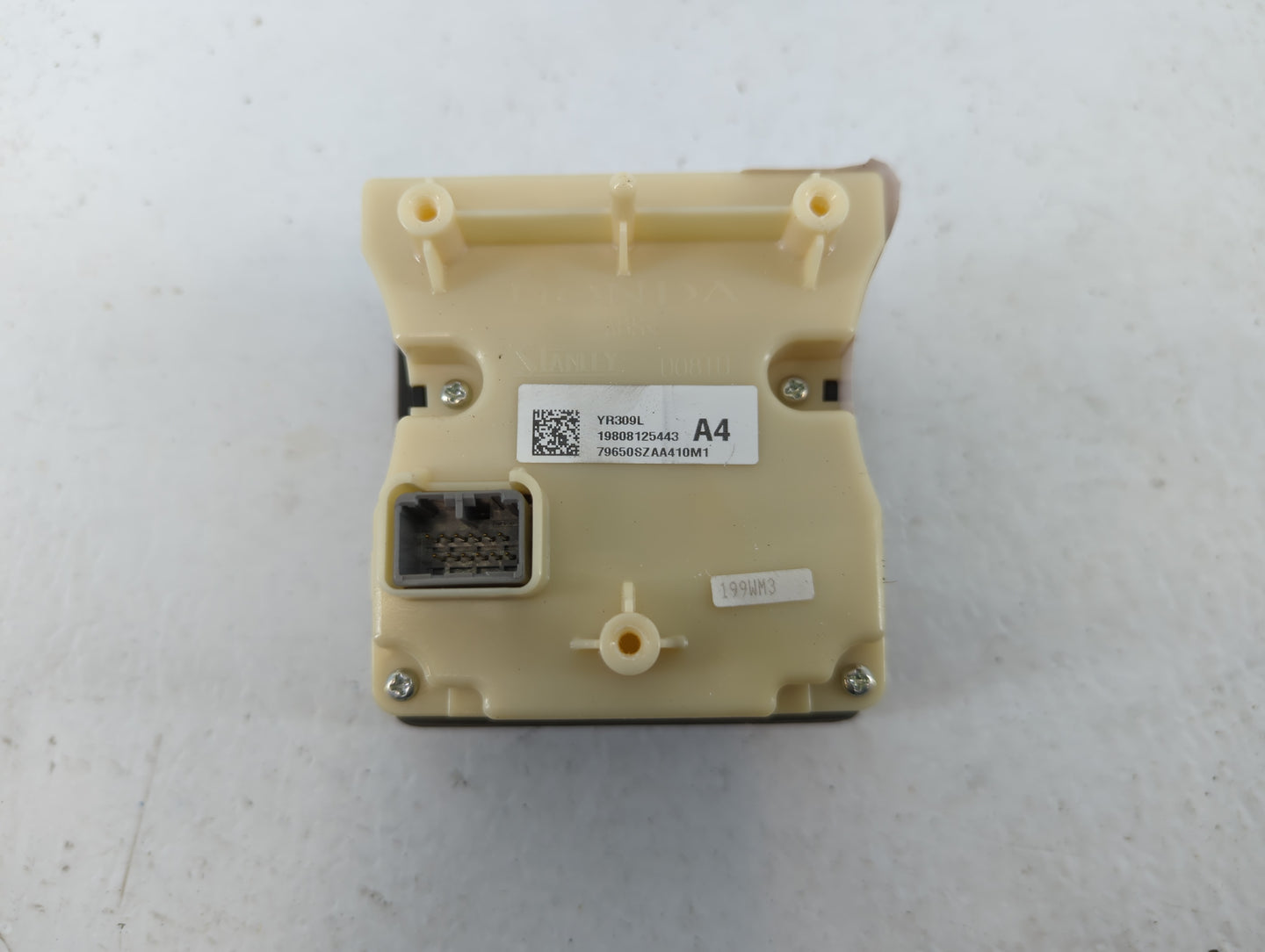 2009-2015 Honda Pilot Climate Control Module Temperature AC/Heater Replacement P/N:19808125443 YR300L Fits OEM Used Auto Par
