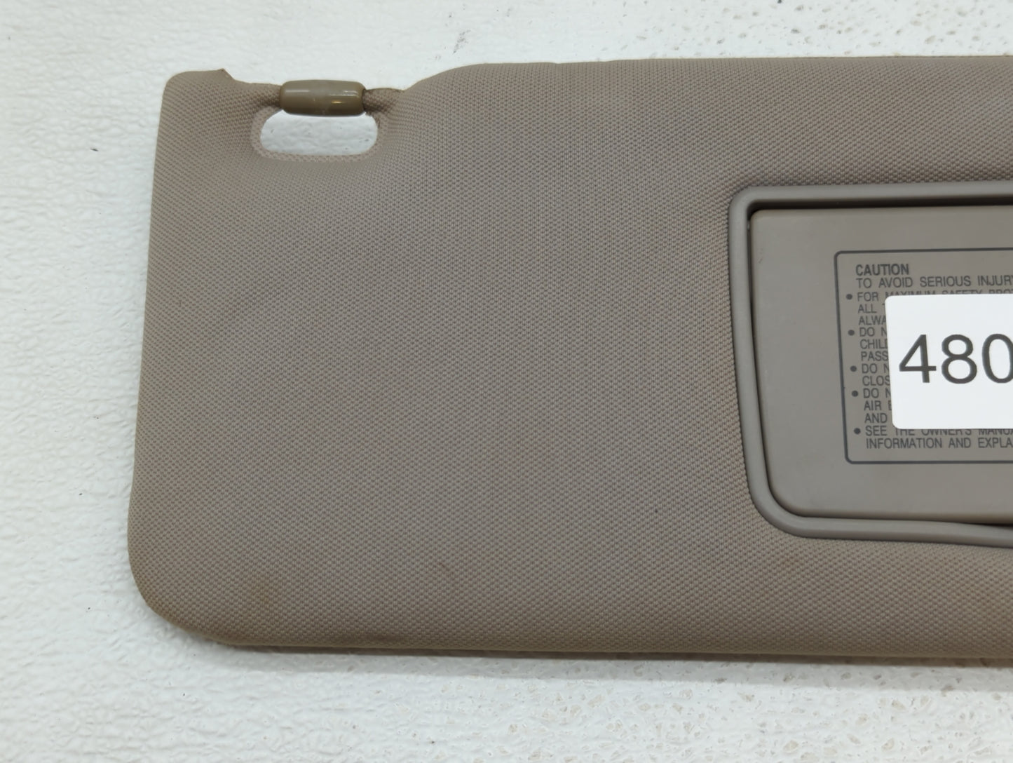 2007-2014 Honda Ridgeline Sun Visor Shade Replacement Passenger Right Mirror Fits Fits 2007 2008 2009 2010 2011 2012 2013 20