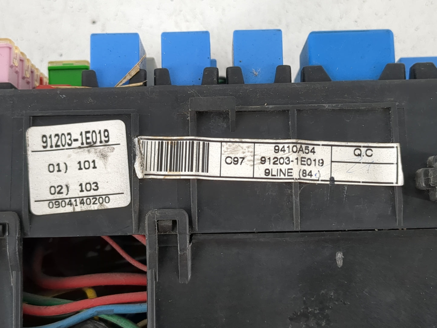 2006-2011 Hyundai Accent Fusebox Fuse Box Panel Relay Module P/N:91203-1E019 Fits Fits 2006 2007 2008 2009 2010 2011 OEM Use