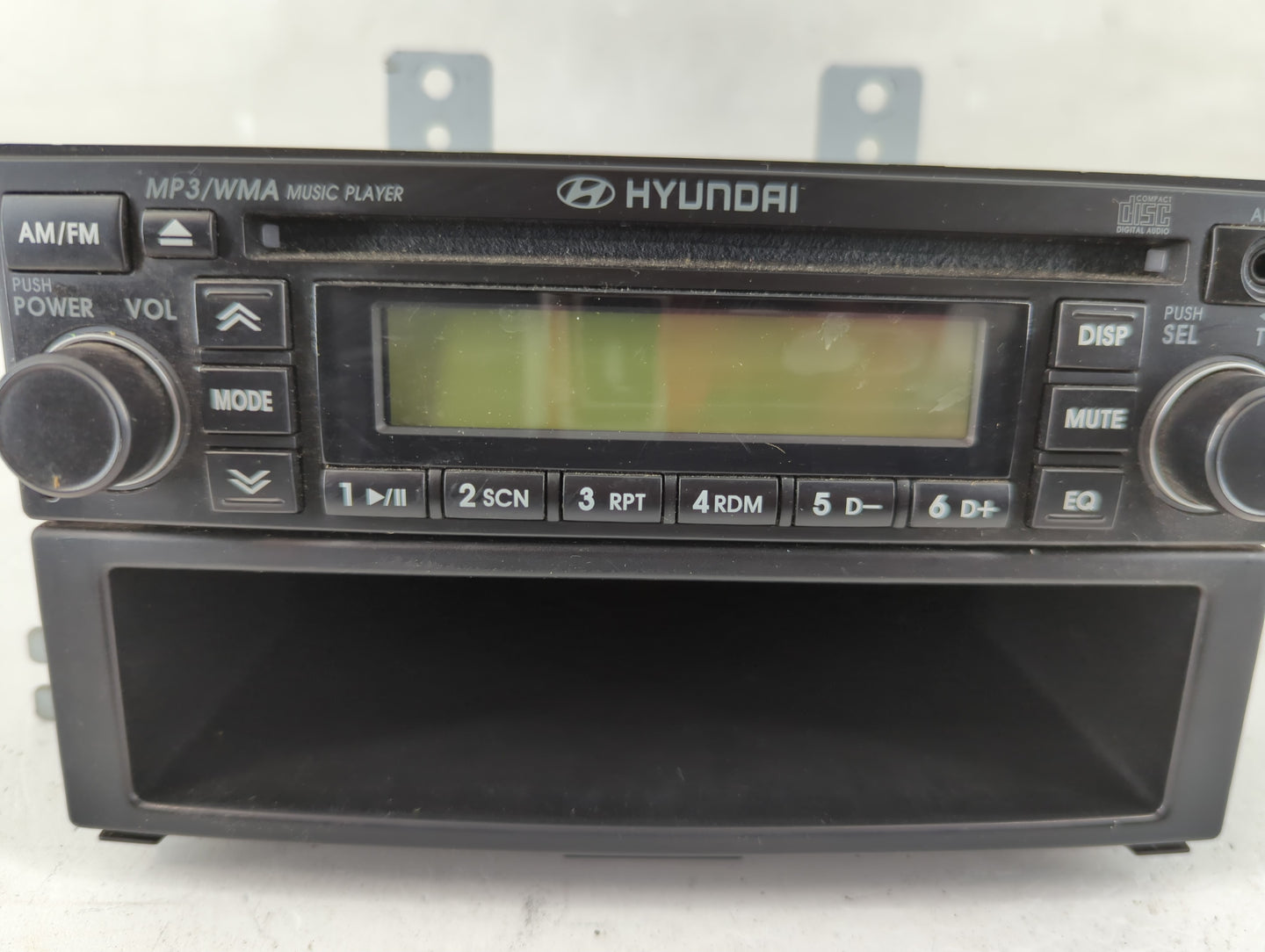 2007-2011 Hyundai Accent Radio AM FM Cd Player Receiver Replacement P/N:06961-95041 Fits Fits 2007 2008 2009 2010 2011 OEM U