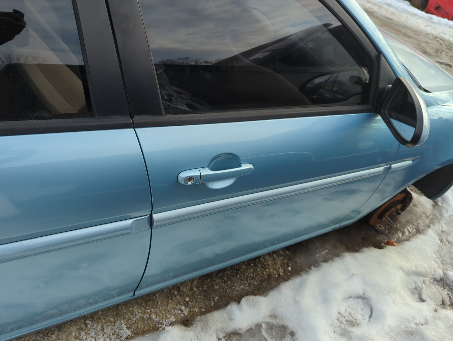 2006-2011 Hyundai Accent Passenger Front Door Oem - Oemusedautoparts1.com