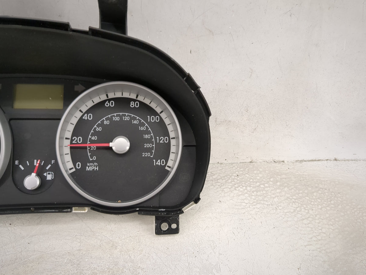 2009 Hyundai Accent Instrument Cluster Speedometer Gauges Miles:113K Fits OEM Used Auto Parts - Oemusedautoparts1.com