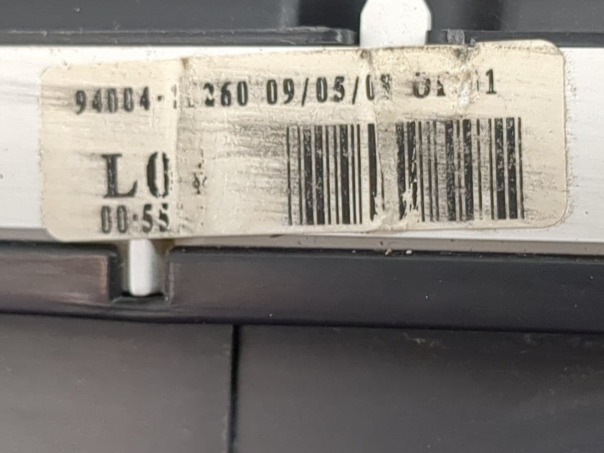 2009 Hyundai Accent Instrument Cluster Speedometer Gauges Miles:113K Fits OEM Used Auto Parts - Oemusedautoparts1.com