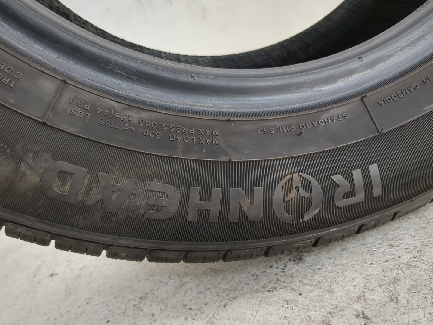 Used Tire 185/65R14 IRONHEAD REFLEX IH01 86H - Tread Depth 9/32 - Oemusedautoparts1.com