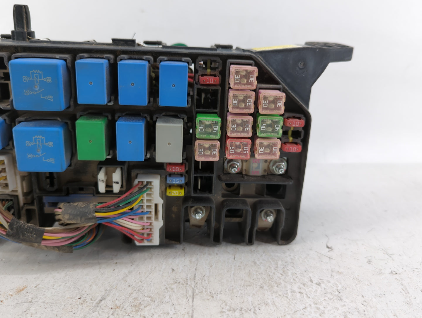 2006-2011 Hyundai Accent Fusebox Fuse Box Panel Relay Module P/N:91203-1E015 91283-1E051 Fits Fits 2006 2007 2008 2009 2010 