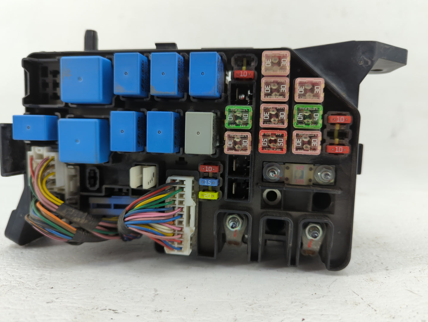 2006-2011 Hyundai Accent Fusebox Fuse Box Panel Relay Module P/N:91285-1E010 91203-1E015 Fits Fits 2006 2007 2008 2009 2010 