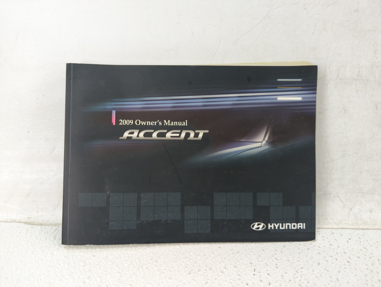 2009 Hyundai Accent Owners Manual Book Guide OEM Used Auto Parts - Oemusedautoparts1.com