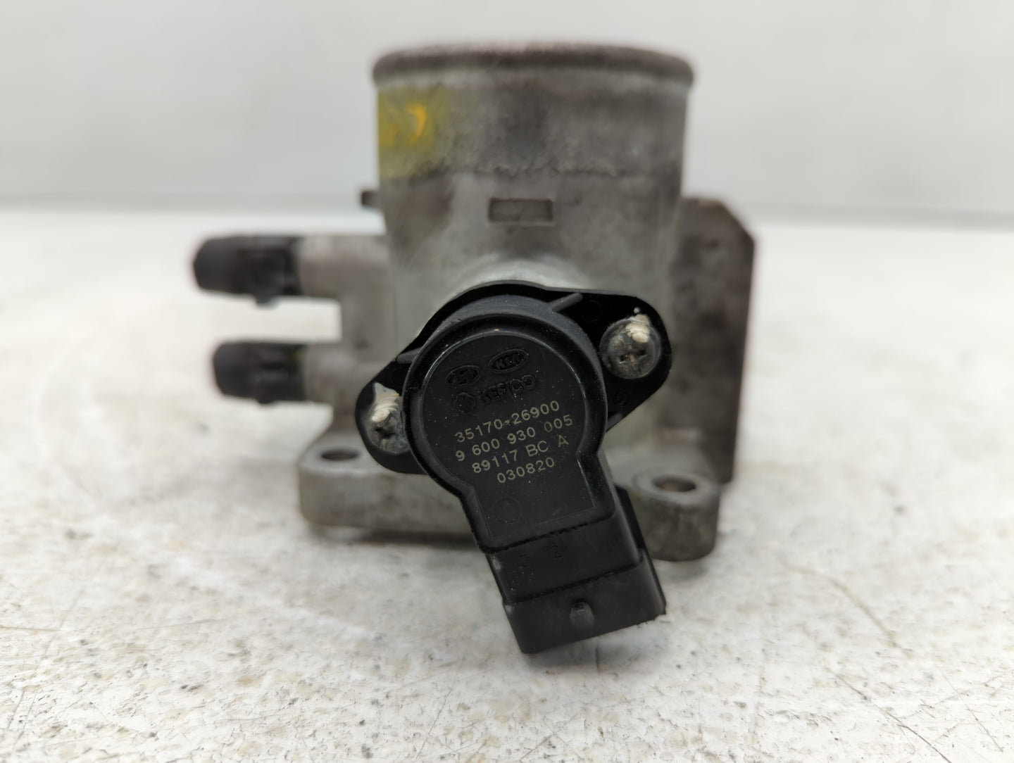 2006-2011 Hyundai Accent Throttle Body P/N:35170-26900 Fits Fits 2006 2007 2008 2009 2010 2011 OEM Used Auto Parts - Oemused