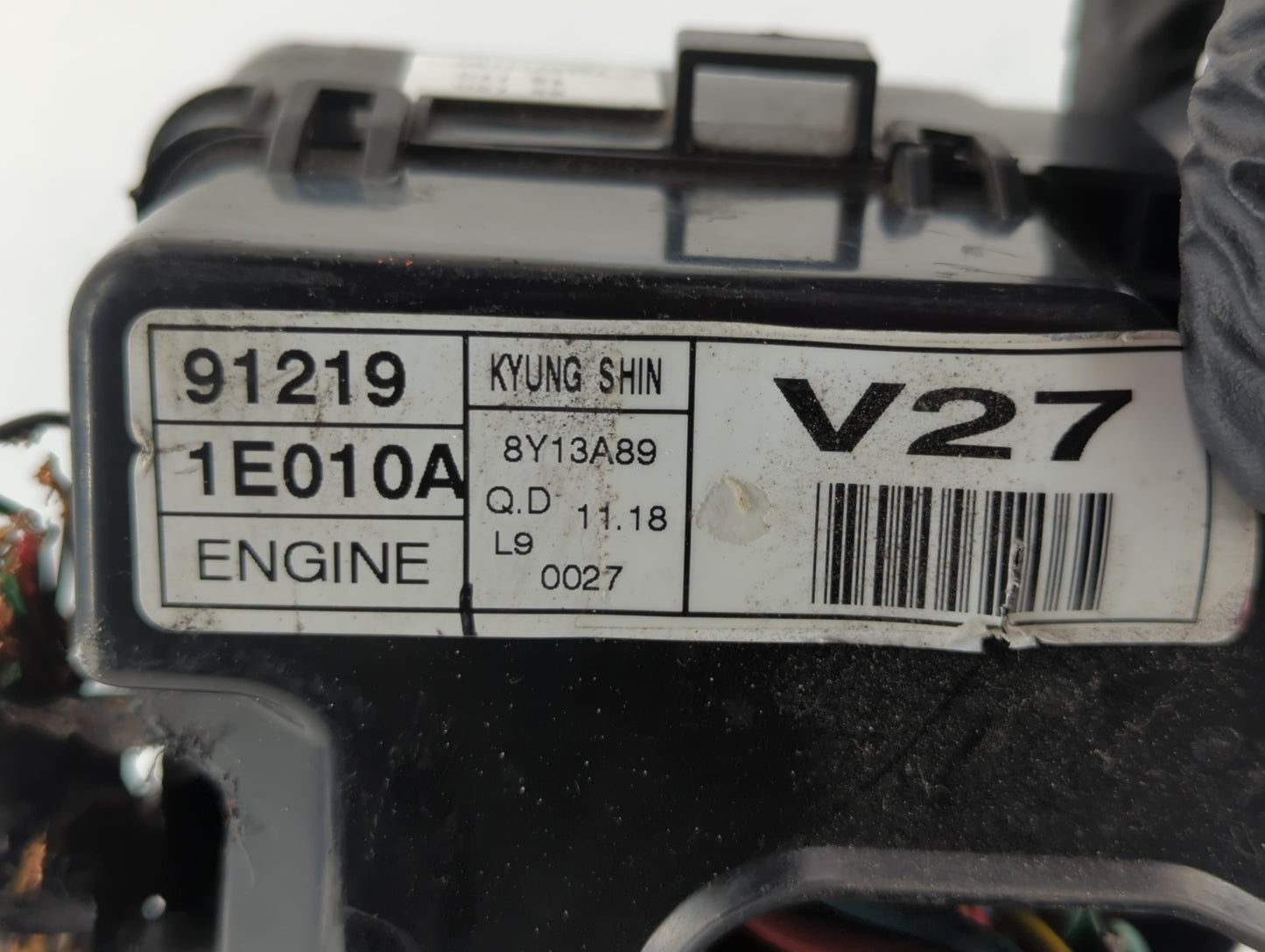 2006-2011 Hyundai Accent Fusebox Fuse Box Panel Relay Module P/N:91219 1E010A Fits Fits 2006 2007 2008 2009 2010 2011 OEM Us