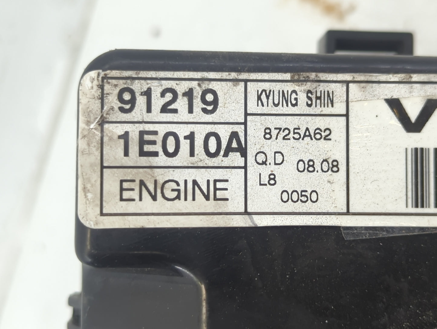 2006-2011 Hyundai Accent Fusebox Fuse Box Panel Relay Module P/N:91219 1E010A Fits Fits 2006 2007 2008 2009 2010 2011 OEM Us