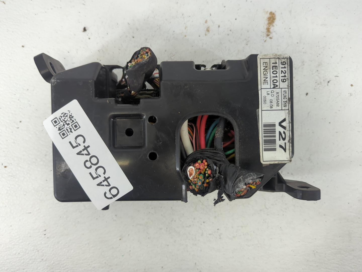 2006-2011 Hyundai Accent Fusebox Fuse Box Panel Relay Module P/N:91219 1E010A Fits Fits 2006 2007 2008 2009 2010 2011 OEM Us