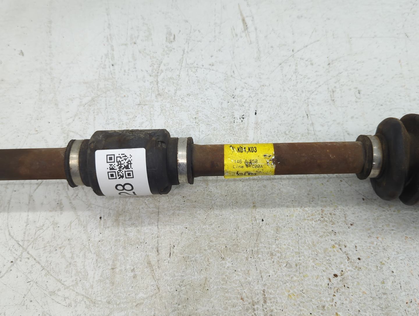 2007-2011 Hyundai Accent Axle Shaft Front Driver Cv C/v - Oemusedautoparts1.com