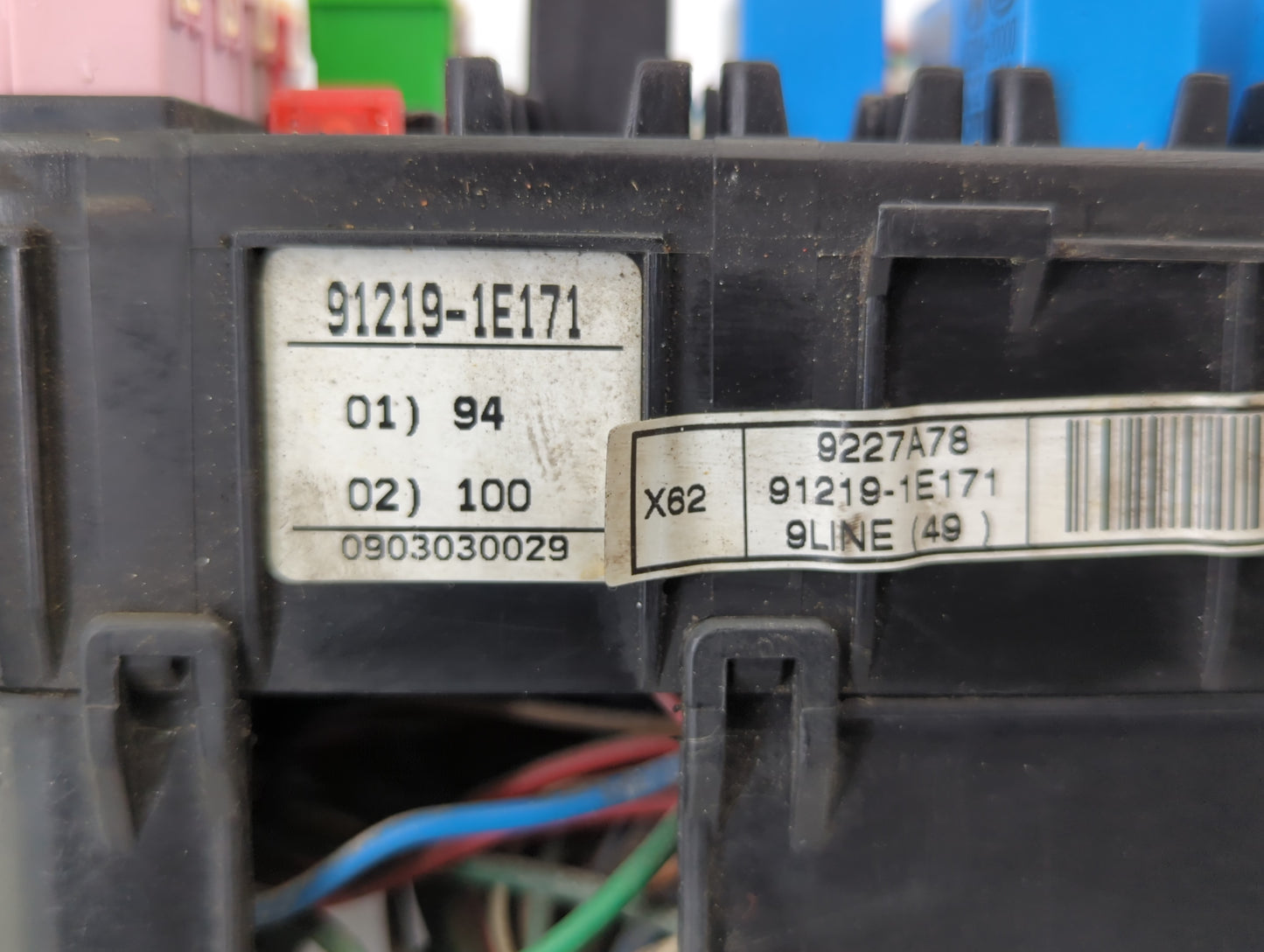 2006-2011 Hyundai Accent Fusebox Fuse Box Panel Relay Module P/N:91219 1E171 Fits Fits 2006 2007 2008 2009 2010 2011 OEM Use