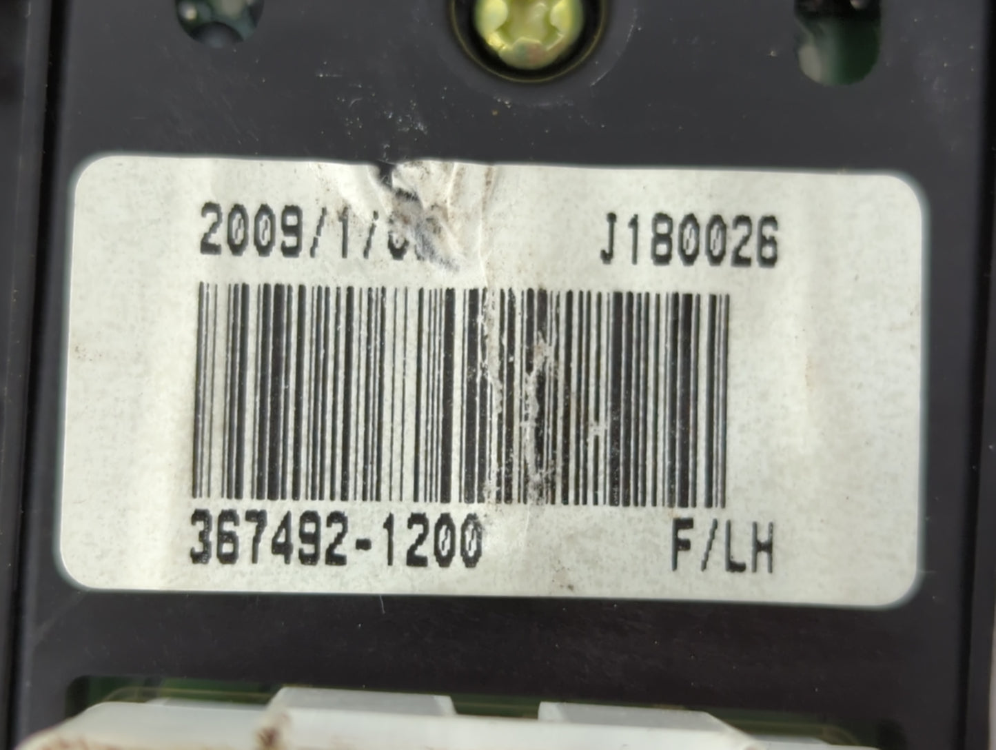 2007-2010 Hyundai Elantra Master Power Window Switch Replacement Driver Side Left P/N:367492-1200 Fits Fits 2007 2008 2009 2