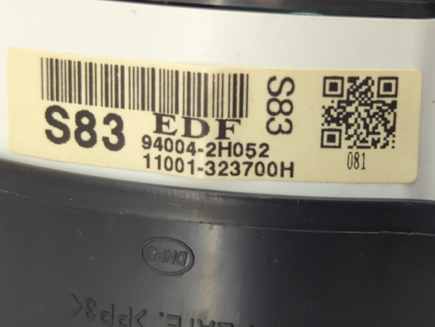 2007-2010 Hyundai Elantra Instrument Cluster Speedometer Gauges P/N:11001-323700H 94004-2H052 Fits Fits 2007 2008 2009 2010 