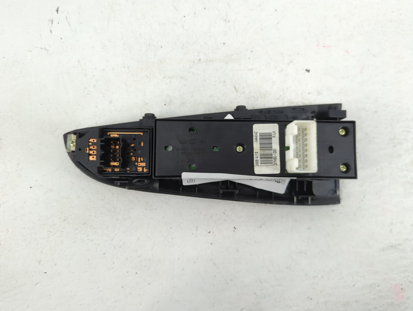 2007-2010 Hyundai Elantra Master Power Window Switch Replacement Driver Side Left P/N:367492-1201 Fits Fits 2007 2008 2009 2